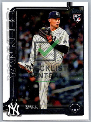2025 Topps Will Warren #97 RC