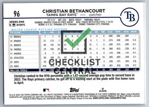 2024 Topps Christian Bethancourt #96