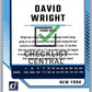 2024 Donruss Green Laser David Wright #43