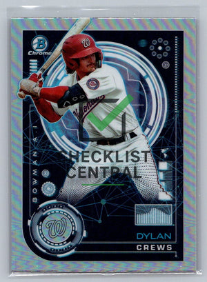 2024 Bowman Chrome Bowman AI Dylan Crews #BAI-13