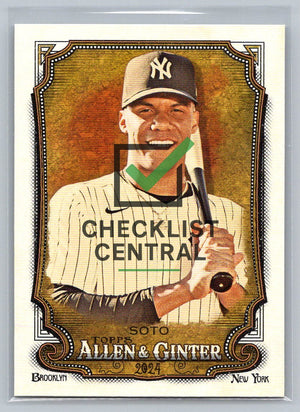 2024 Topps Allen & Ginter Juan Soto #50