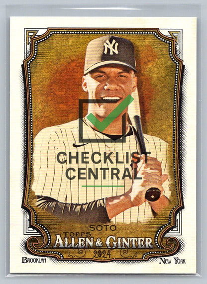 2024 Topps Allen & Ginter Juan Soto #50