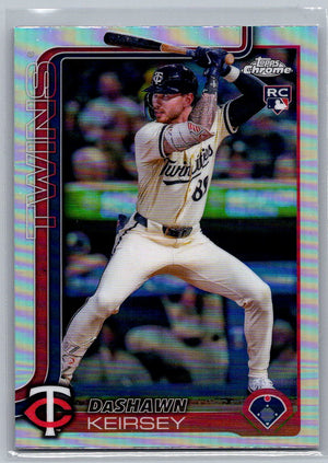2025 Topps Chrome Refractors DaShawn Keirsey #19