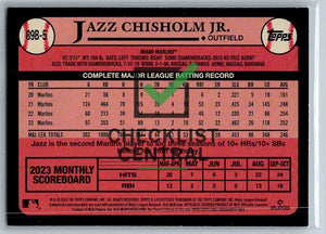 2024 Topps '89 Topps Jazz Chisholm Jr. #89B5
