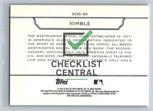 2024 Topps Allen & Ginter Westminster Stars of the Show Nimble #SOS-34