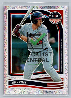 2024 Panini USA Baseball Stars & Stripes Opening Day Ethan Petry #164