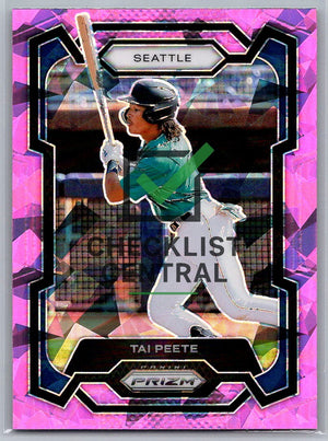2024 Panini Prizm Prizms Pink Ice Tai Peete #220