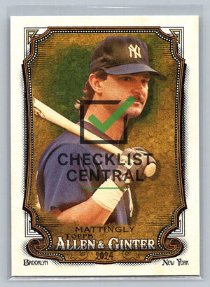 2024 Topps Allen & Ginter Don Mattingly #294