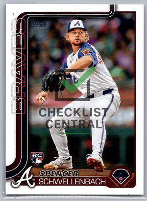 2025 Topps Spencer Schwellenbach #103 RC
