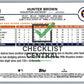 2024 Topps Hunter Brown #30 Future Stars