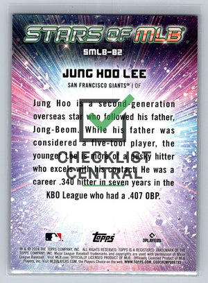 2024 Topps Stars of MLB Jung Hoo Lee #SMLB-82