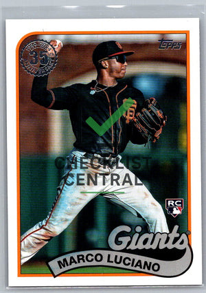 2024 Topps '89 Topps Marco Luciano #89B11