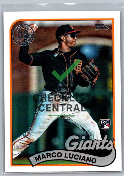 2024 Topps '89 Topps Marco Luciano #89B11