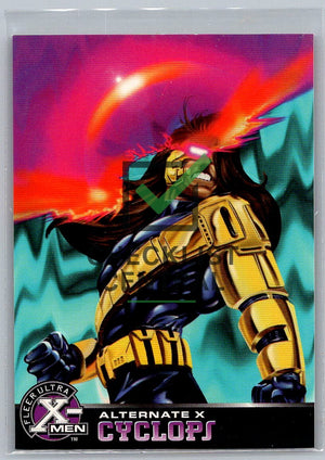 1995 Fleer Ultra X-Men Alternate X Cyclops #8