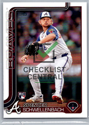 2025 Topps Spencer Schwellenbach #103 RC