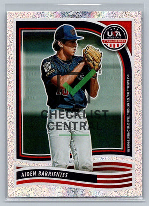 2024 Panini USA Baseball Stars & Stripes Opening Day Aiden Barrientes #135