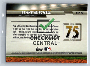 2024 Bowman Chrome Scouts Top 100 Blake Mitchell #BTP-75