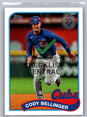 2024 Topps Update '89 Topps Cody Bellinger #89US-43