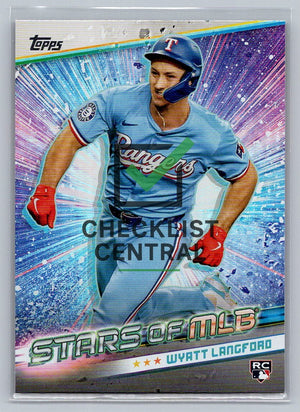 2024 Topps Stars of MLB Wyatt Langford #SMLB-85