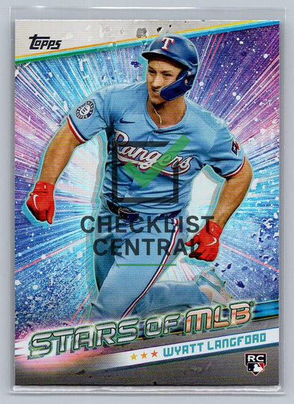 2024 Topps Stars of MLB Wyatt Langford #SMLB-85