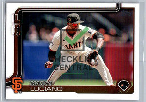 2025 Topps Marco Luciano #156