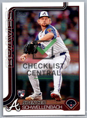 2025 Topps Spencer Schwellenbach #103 RC