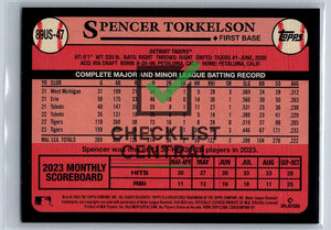 2024 Topps Update '89 Topps Spencer Torkelson #89US-47