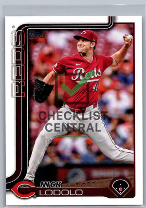 2025 Topps Nick Lodolo #21