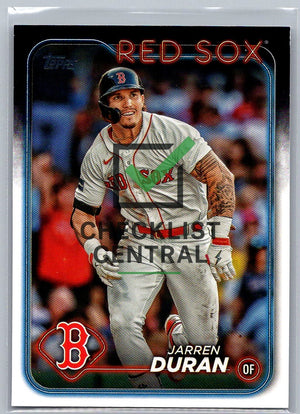 2024 Topps Jarren Duran #108