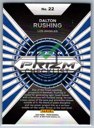 2024 Panini Prizm Hype Dalton Rushing #22