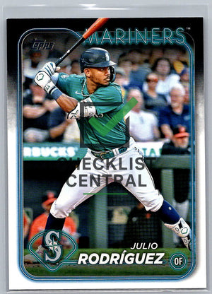 2024 Topps Julio Rodríguez #44