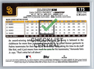 2025 Topps Ha-Seong Kim #175