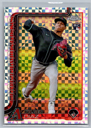 2025 Topps Chrome X-Fractors Yilber Diaz #8