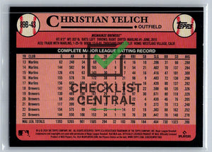 2024 Topps '89 Topps Christian Yelich #89B43