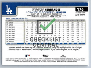 2025 Topps Teoscar Hernández #176