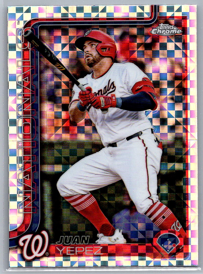 2025 Topps Chrome X-Fractors Juan Yepez #16