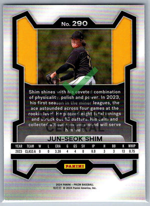 2024 Panini Prizm Jun-Seok Shim #290