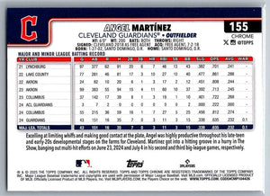 2025 Topps Chrome X-Fractors Angel Martinez #155