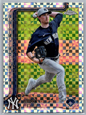 2025 Topps Chrome X-Fractors Max Fried #39