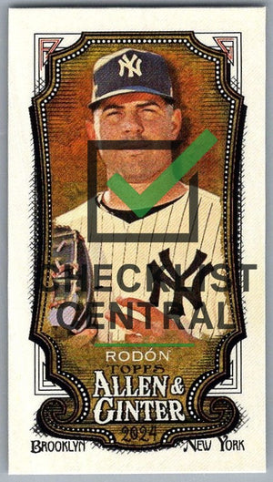 2024 Topps Allen & Ginter Mini Carlos Rodon #310 SP
