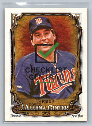 2024 Topps Allen & Ginter Kent Hrbek #347 SP