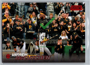 2024 Topps Stadium Club Red Foil Andrew McCutchen #102
