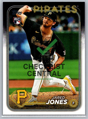 2024 Topps Update Jared Jones #US49 RC