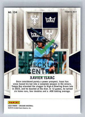 2024 Panini Crusade Xavier Isaac #134