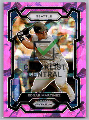 2024 Panini Prizm Prizms Pink Ice Edgar Martinez #101