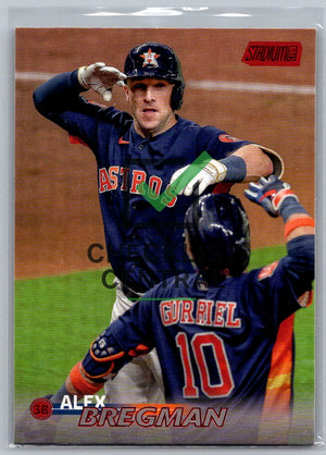2024 Topps Stadium Club Red Foil Alex Bregman #175