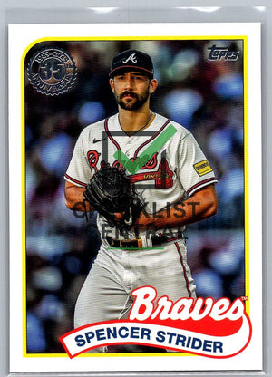 2024 Topps '89 Topps Series 2 Spencer Strider #89B214