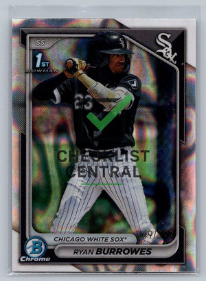 2024 Bowman Chrome Prospects Lava Refractors Ryan Burrowes #BCP-119 - 049/399