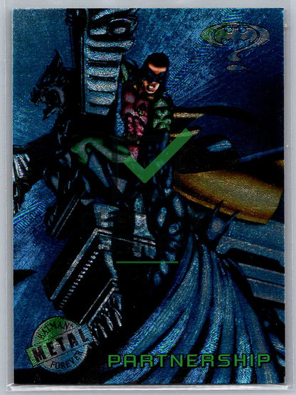 1995 Fleer Metal Batman Forever Partnership #76