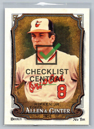 2024 Topps Allen & Ginter Cal Ripken Jr. #115